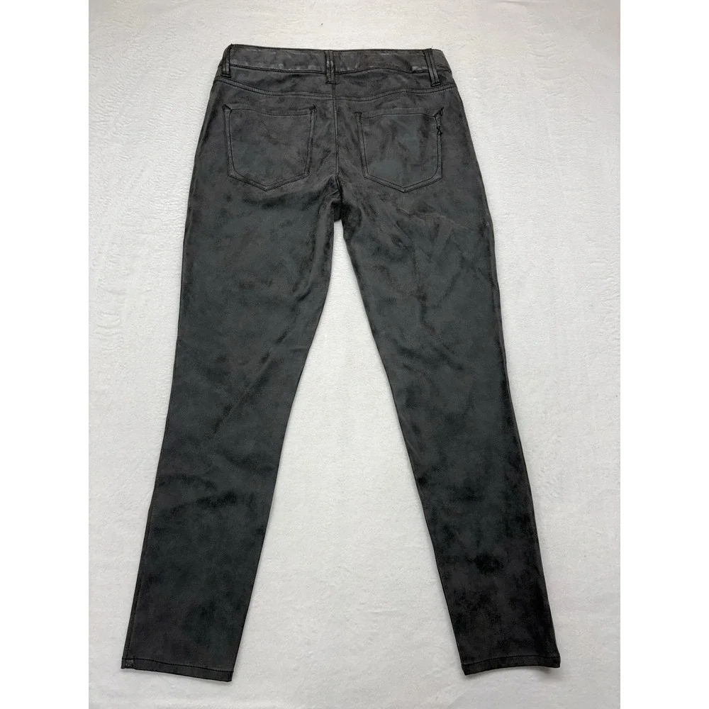 Express Women's Skinny Ankle Pants in a gray faux suede finish Sz 6R